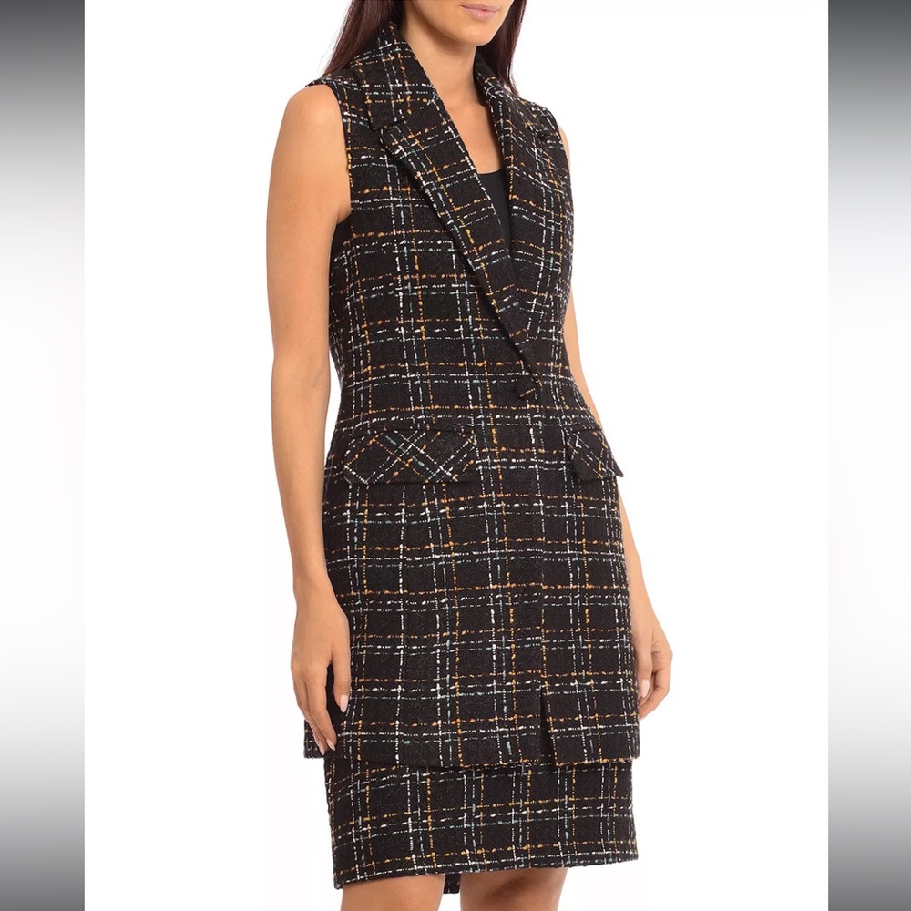 BNWT Tweed Suiting Vest M